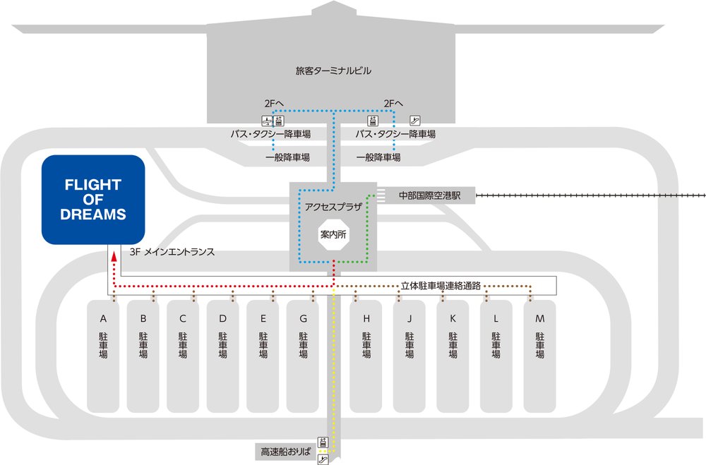 Nagoya Flight of Dreams Access