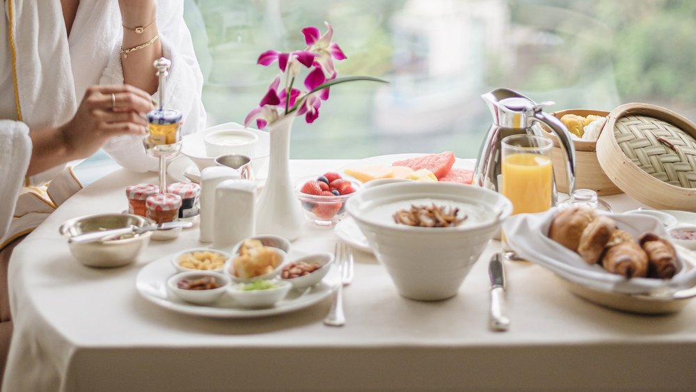香港港麗酒店雙人自助早餐