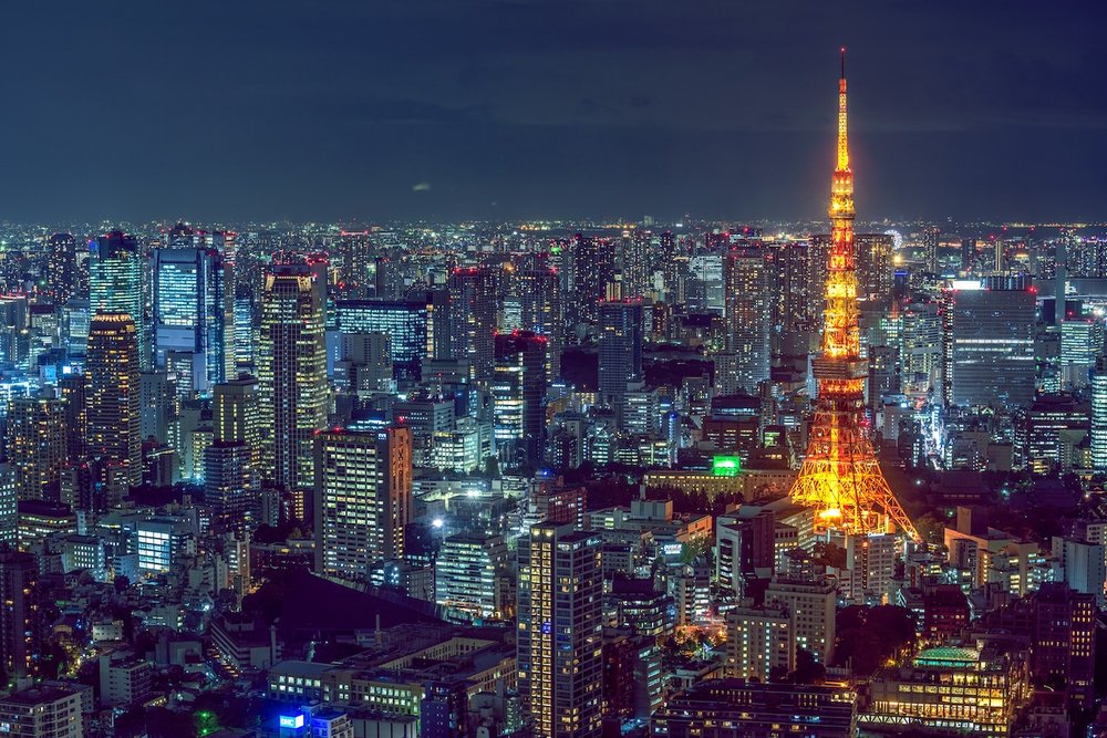 Tokyo Tower at Night
