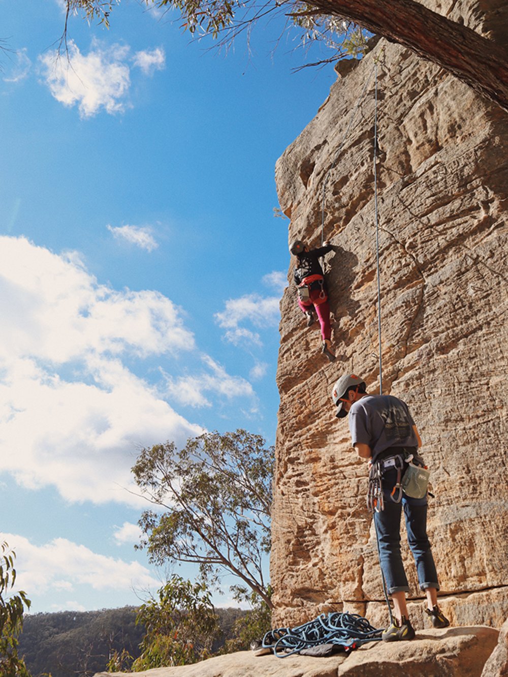  The Soft Parade is a great place to learn how to climb outdoors