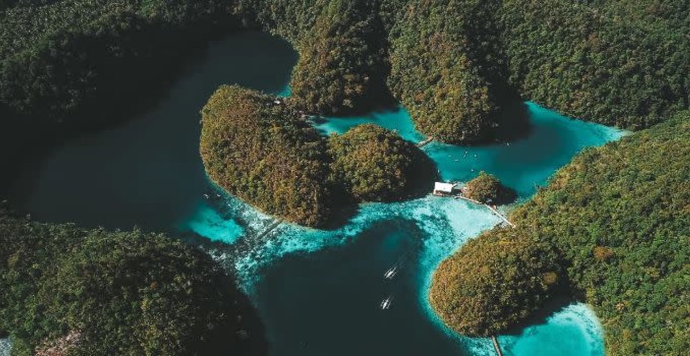 siargao aerial view