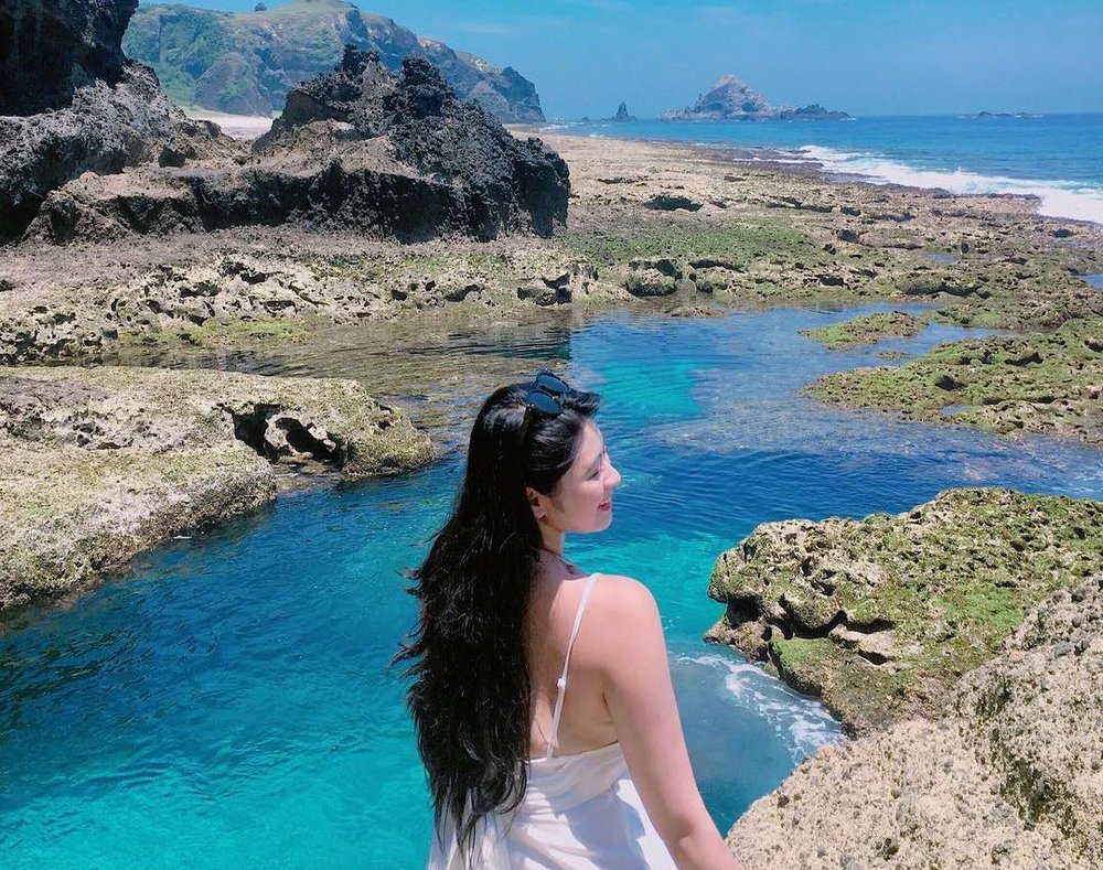 綠島 柚子湖 藍洞