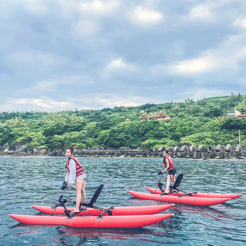 小琉球水上自行車