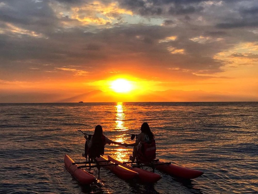 小琉球水上自行車