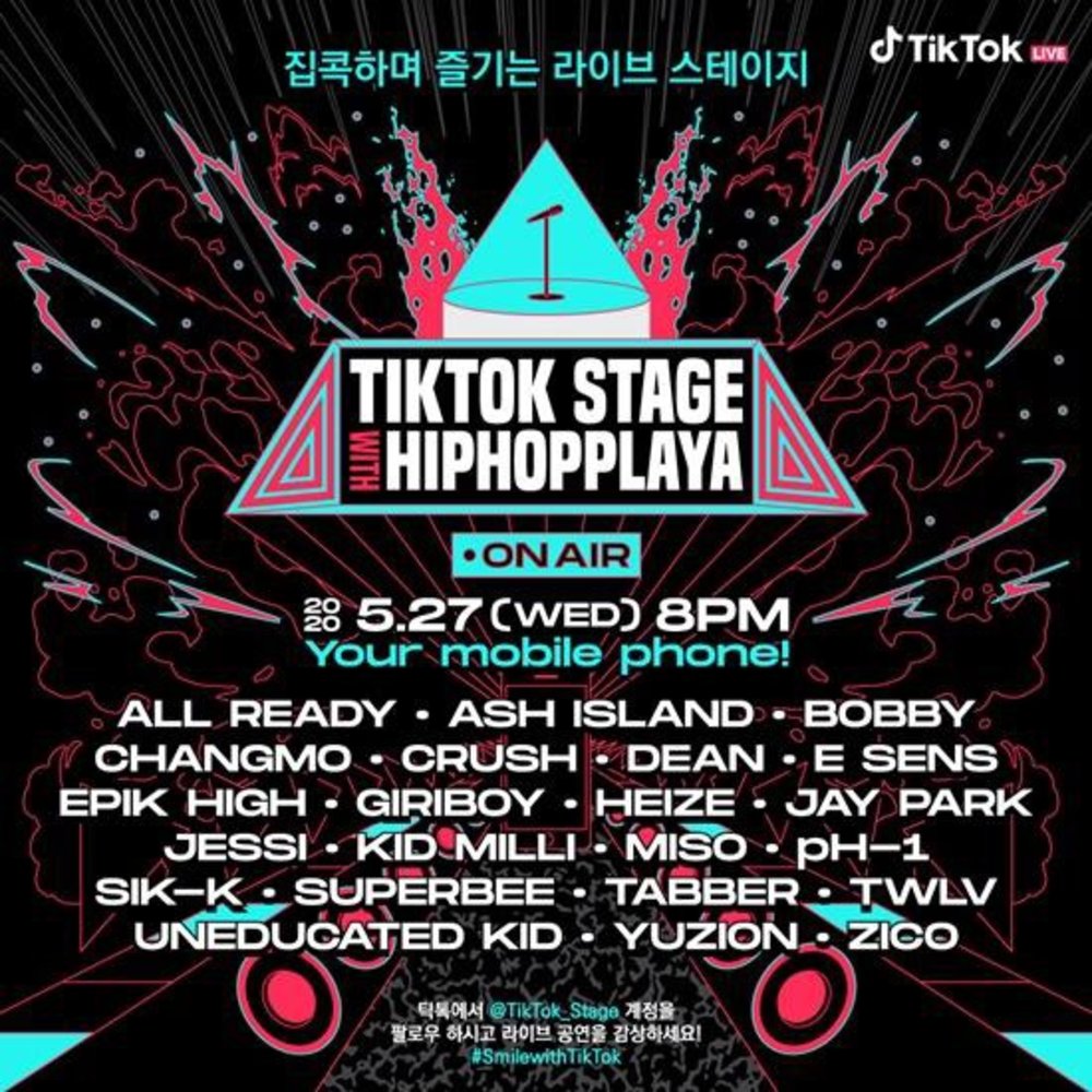 tiktok kpop concert may 27 line up