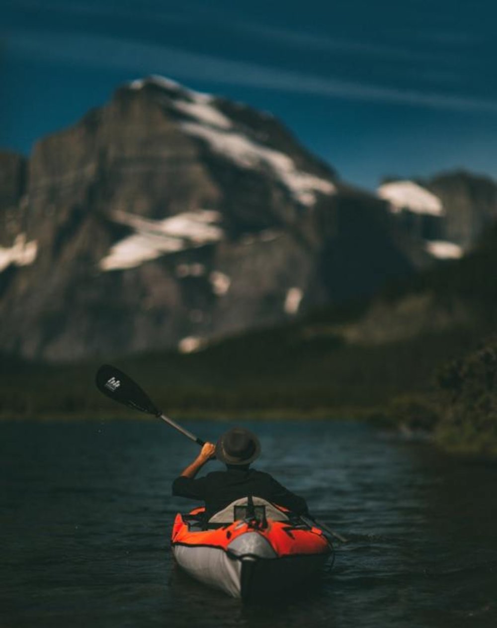 Kayaking at Manchanabele Dam during Savandurga Sunrise Trek near Bangalore 