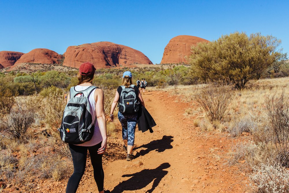The Olgas Valley of the Wind Hike