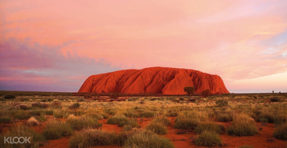 Sunset at Uluru