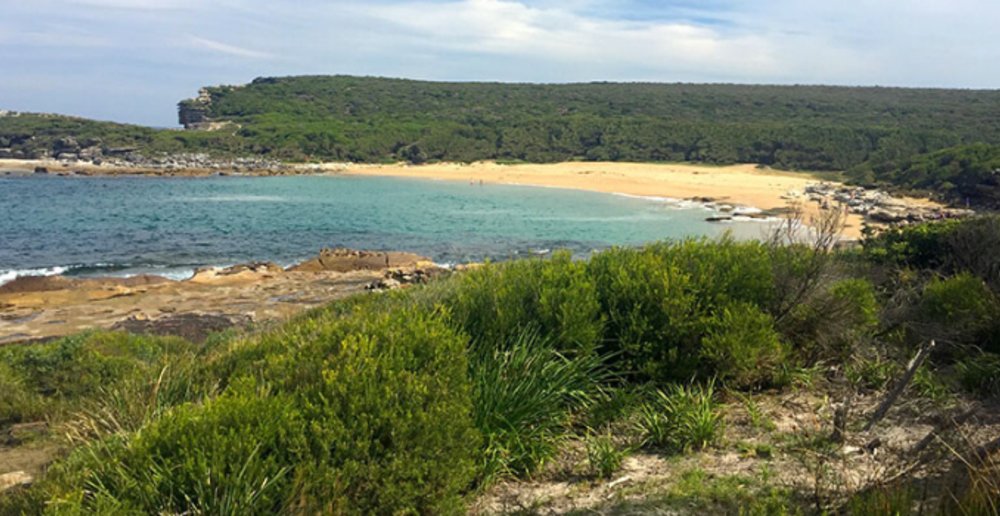 Little Marley Beach in Royal National Park.