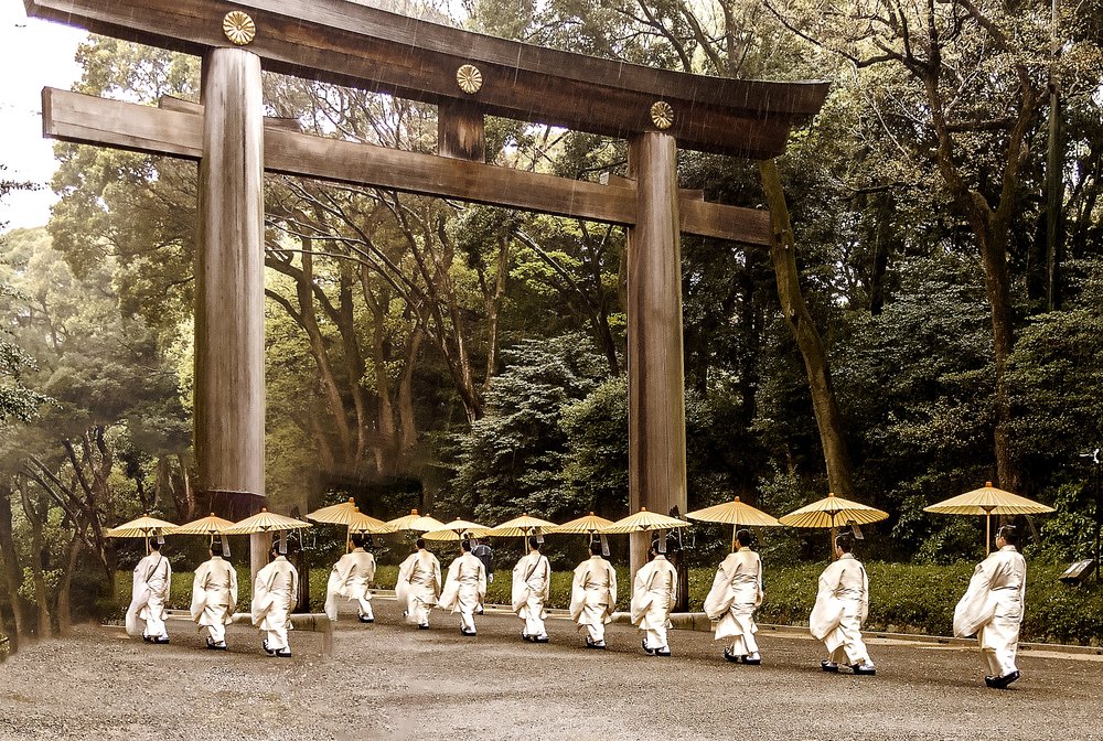Japan Meiji Shrine 東京明治神宮參拜路線