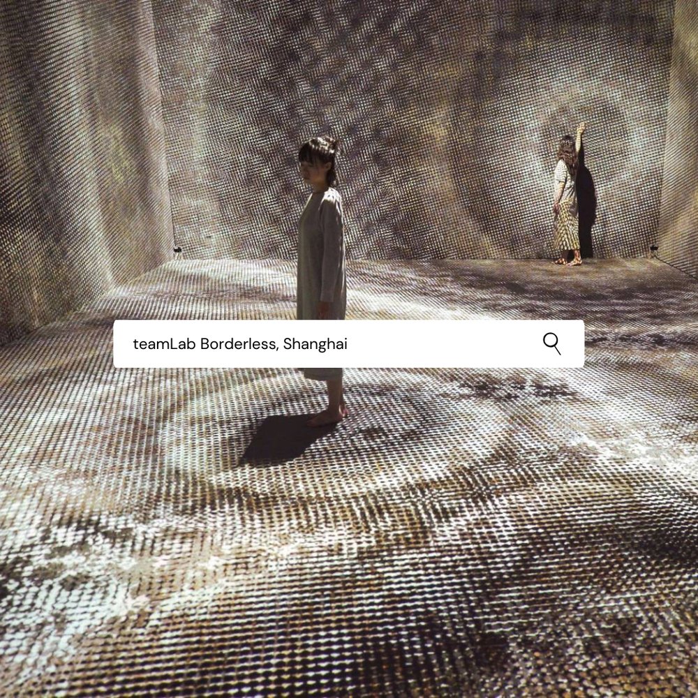 teamLab Borderless Shanghai เซี่ยงไฮ้