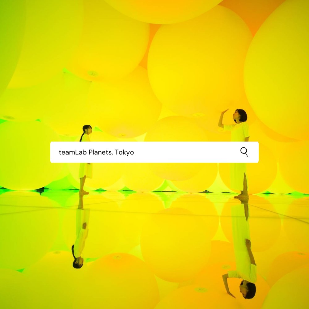 บัตรเข้า teamLab Planets โตเกียว