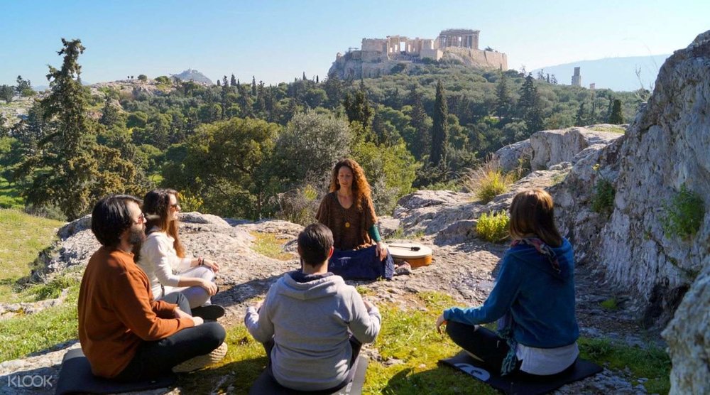 Ancient Greek Meditation and Vegan Brunch in Athens