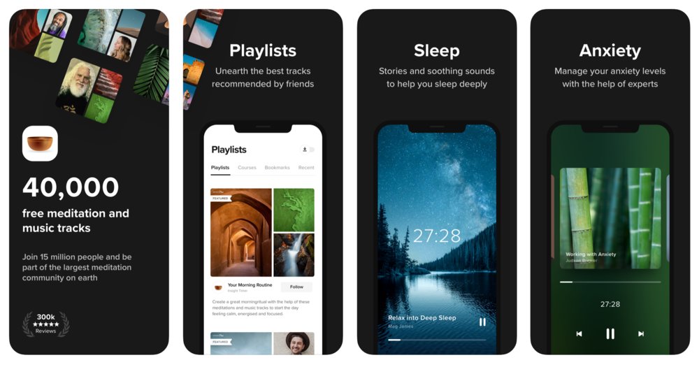 insight timer meditation app