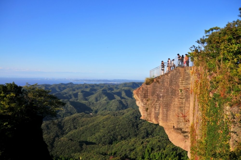 千葉県の鋸山ハイキング