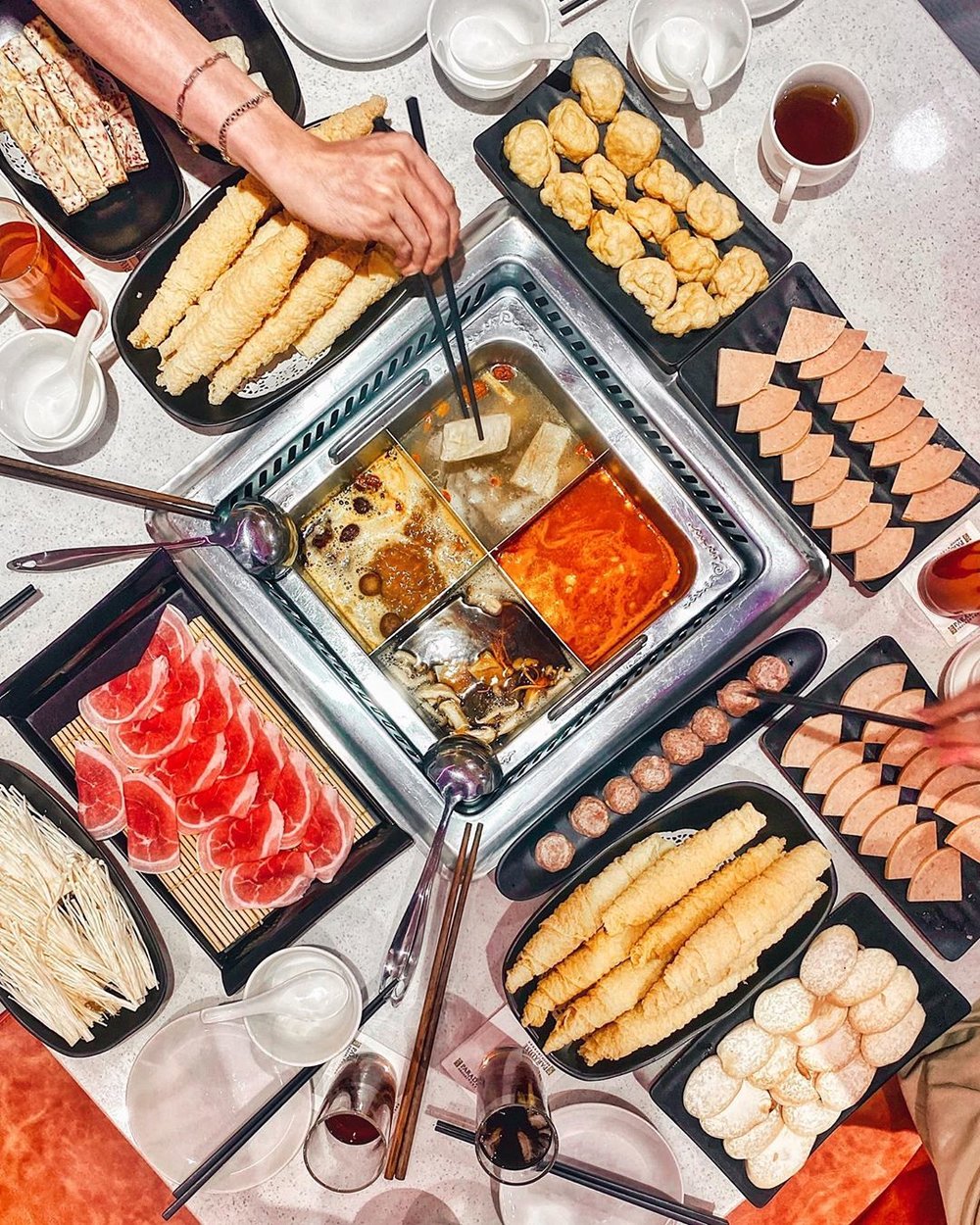 Hot Pot Beauty In The Pot