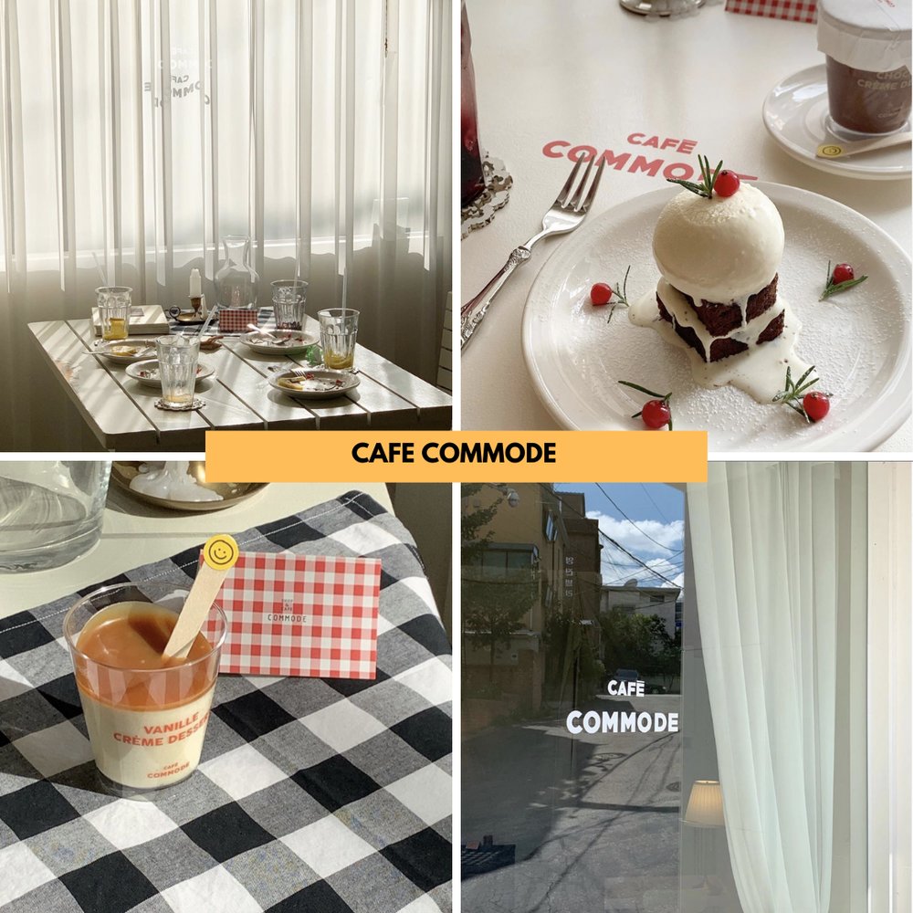 Cafe commode คาเฟ่เกาหลี 2020
