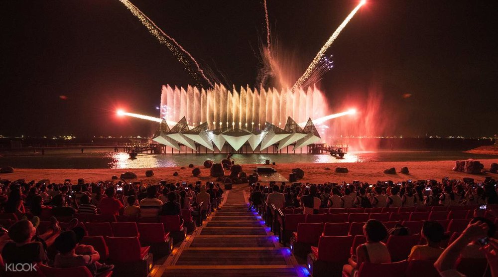 聖淘沙「時光之翼」燈光水舞秀門票