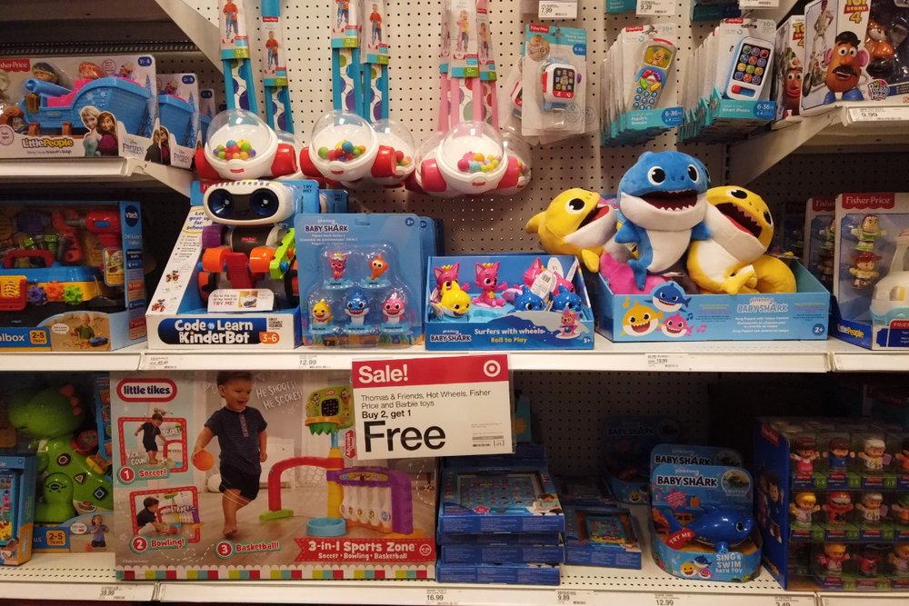 ターゲット（アラモアナセンター店）のおもちゃ