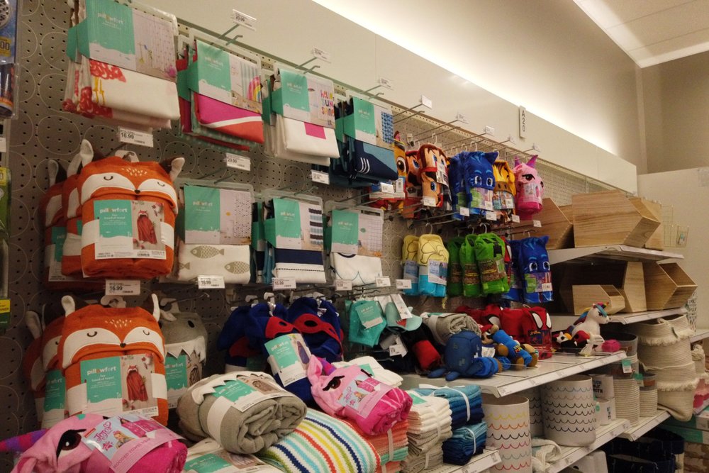 ターゲットの子供用バスタオル