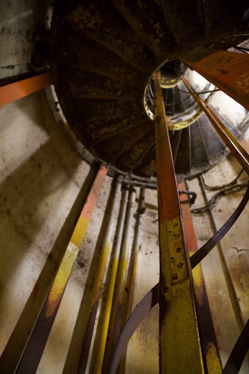 ダイヤモンドヘッド螺旋階段