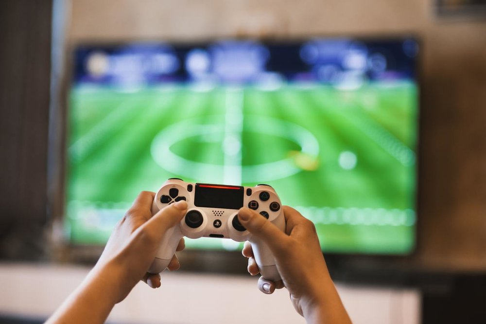 Playing Video Game