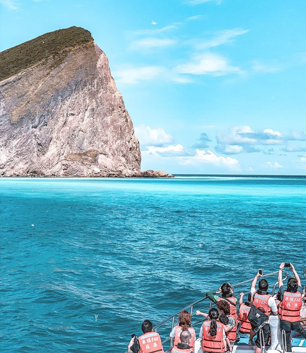 龜山島登島賞鯨