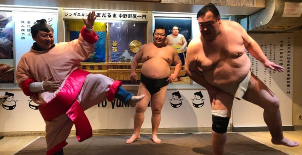 Sumo Show Experience with Chanko Lunch