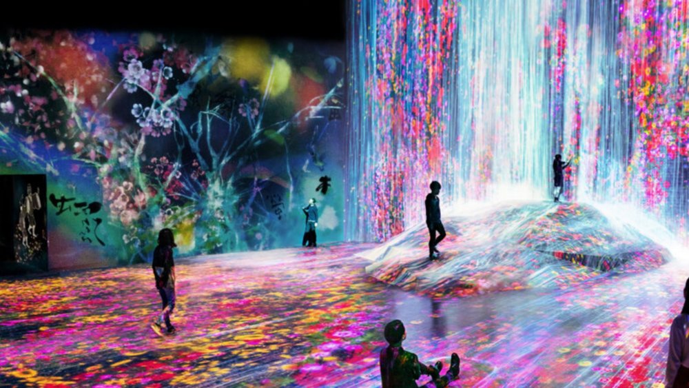 An immersive and completely stunning display in teamLab Planets TOKYO!