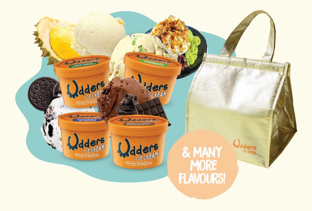 StayHome With Ice Cream & Dessert Delivery From Creamier, Ji De Chi