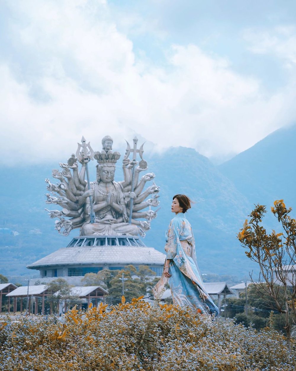 緣道觀音廟-三十米千手觀音像-3