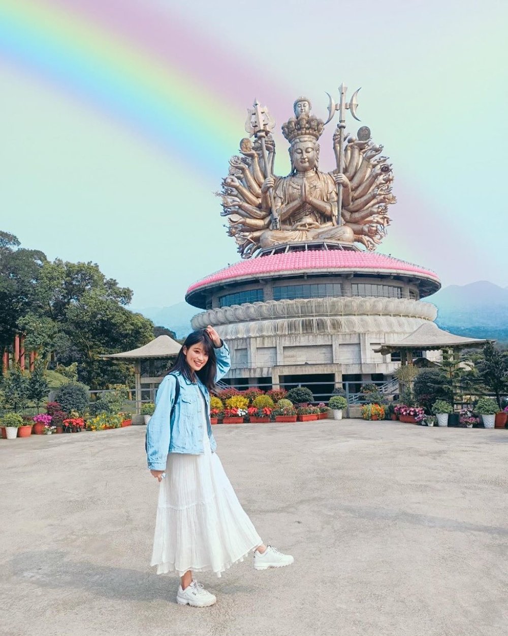 緣道觀音廟-三十米千手觀音像-1