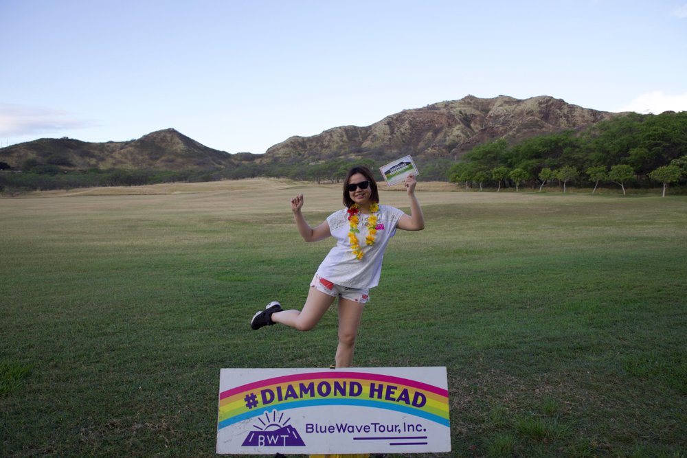 ダイヤモンドヘッド登山証明書