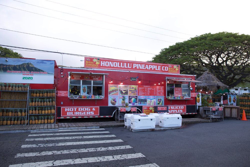 ダイヤモンドヘッドの入り口