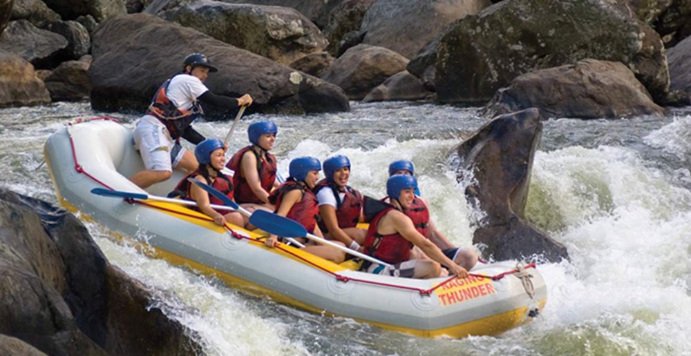 Hold on tight and paddle your heart out