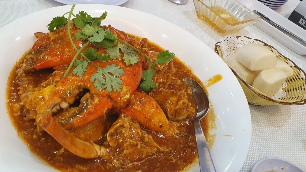 ปูผัดพริก jumbo-seafood-สิงคโปร