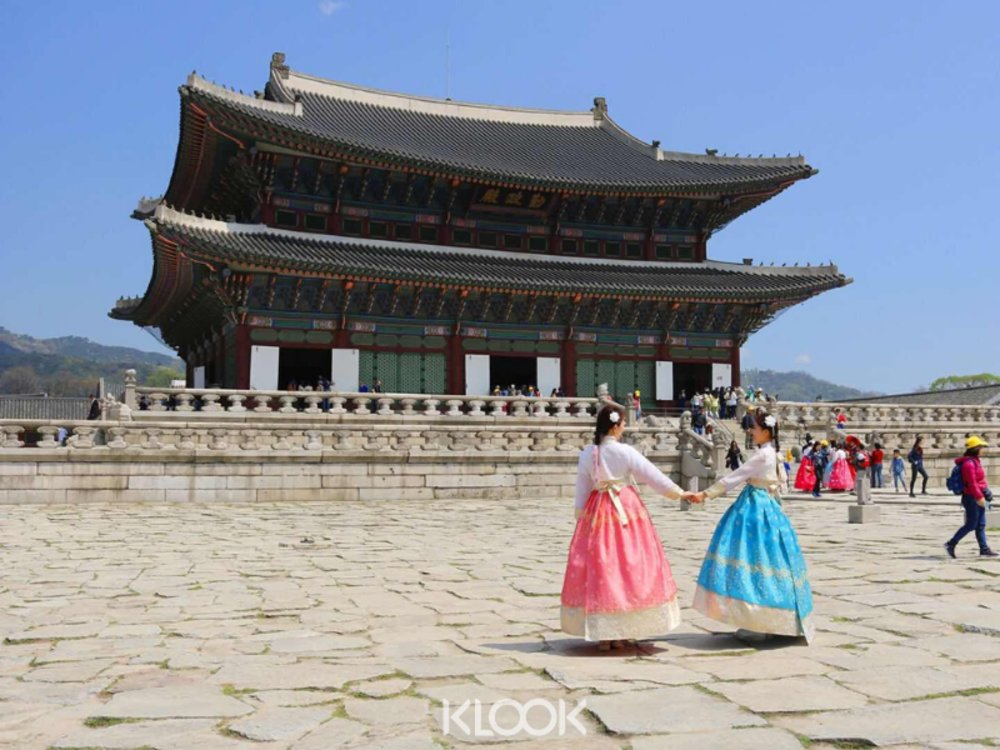 พระราชวัง Gyeongbokgung เกาหลี