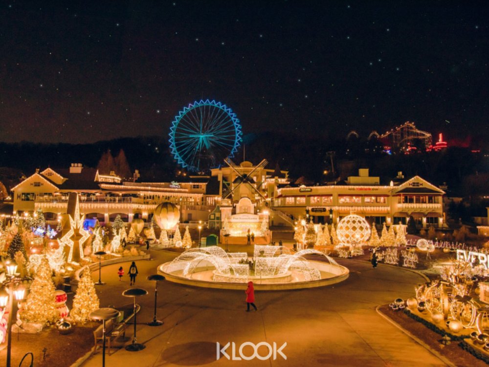 เที่ยวเกาหลี สวนสนุก Everland