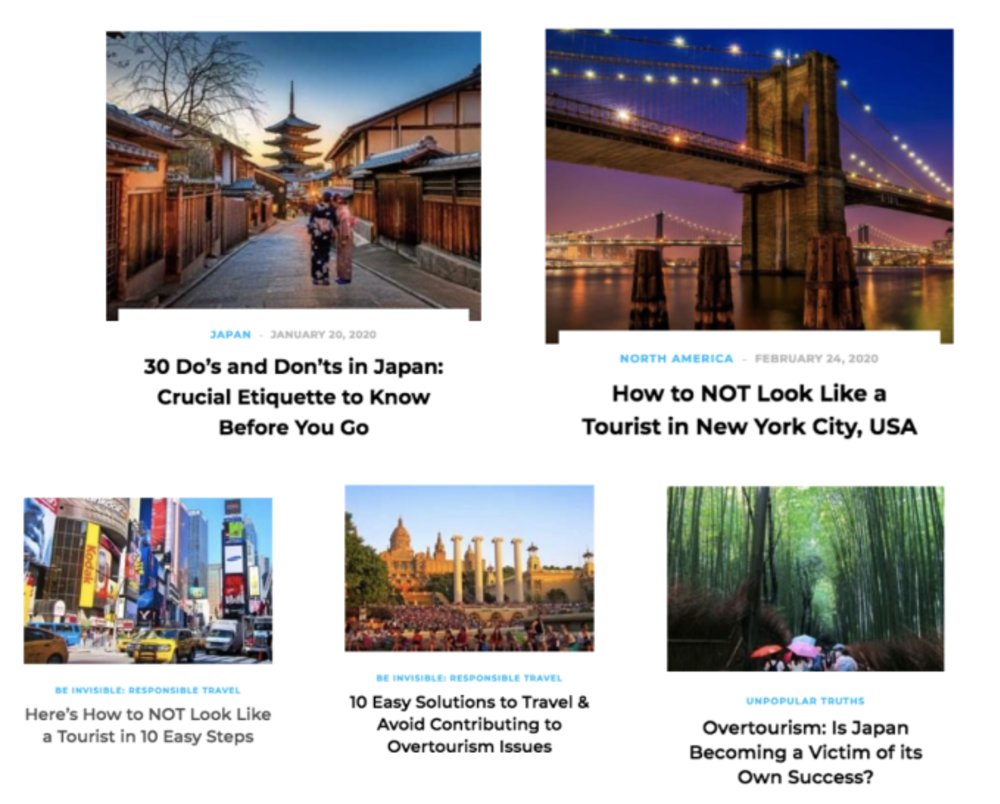 The Invisible Tourist