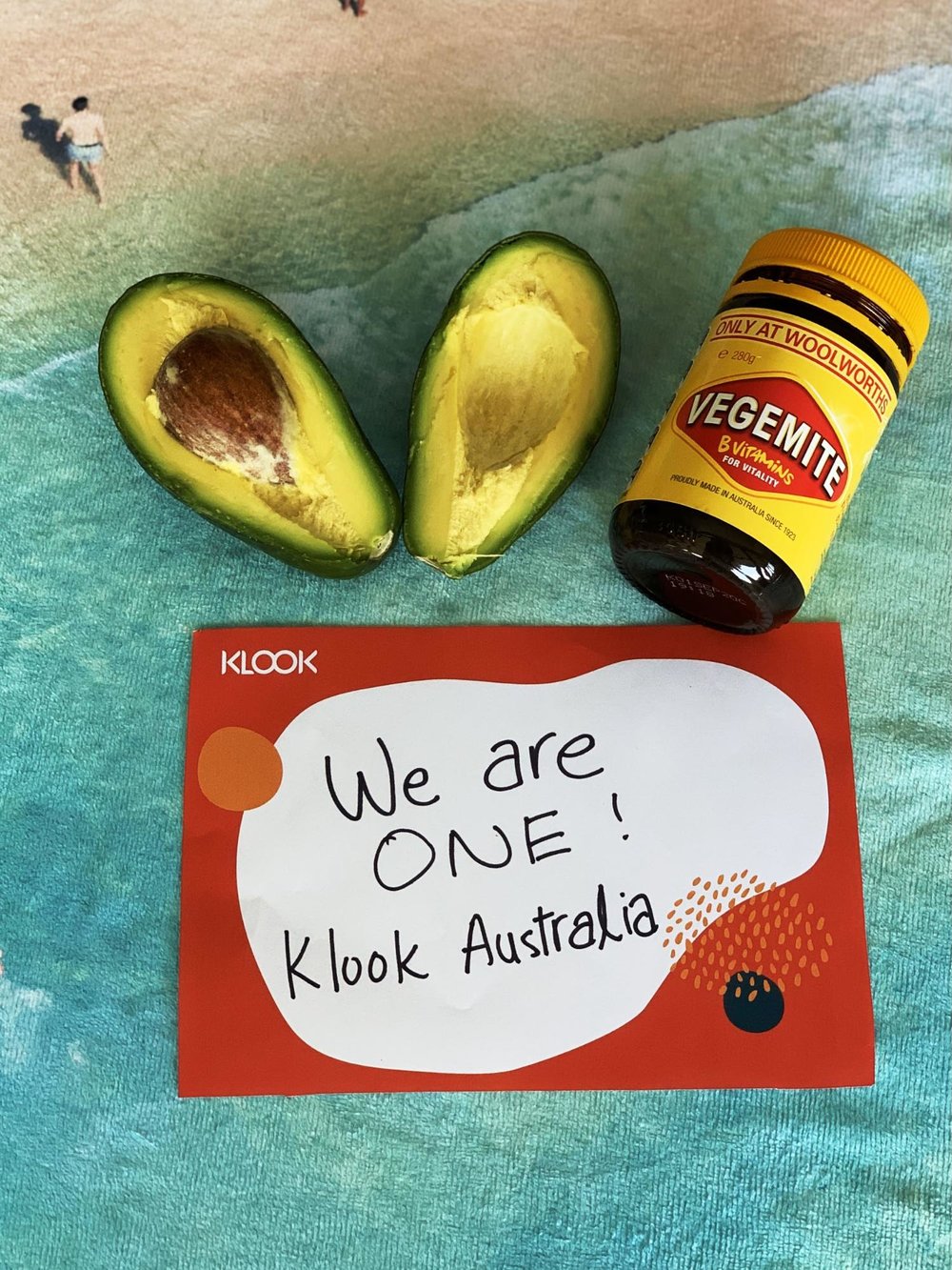 “私たちはひとつ！”