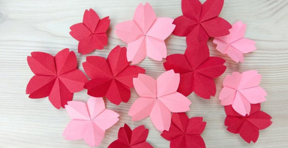 Cherry Blossom Origami