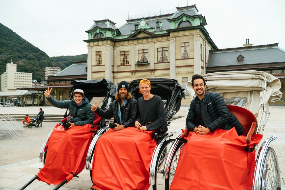 Kanmon rickshaw tour