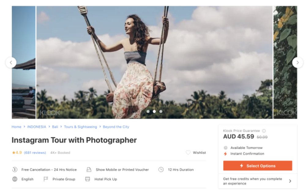 Bali Instagram Tour