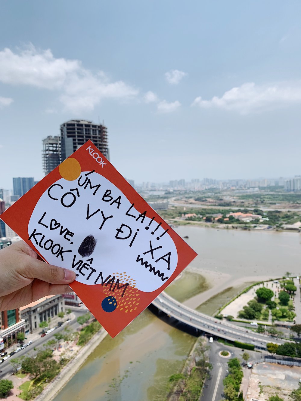 Saigon River in Vietnam