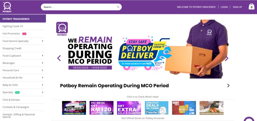 potboy grocery delivery malaysia