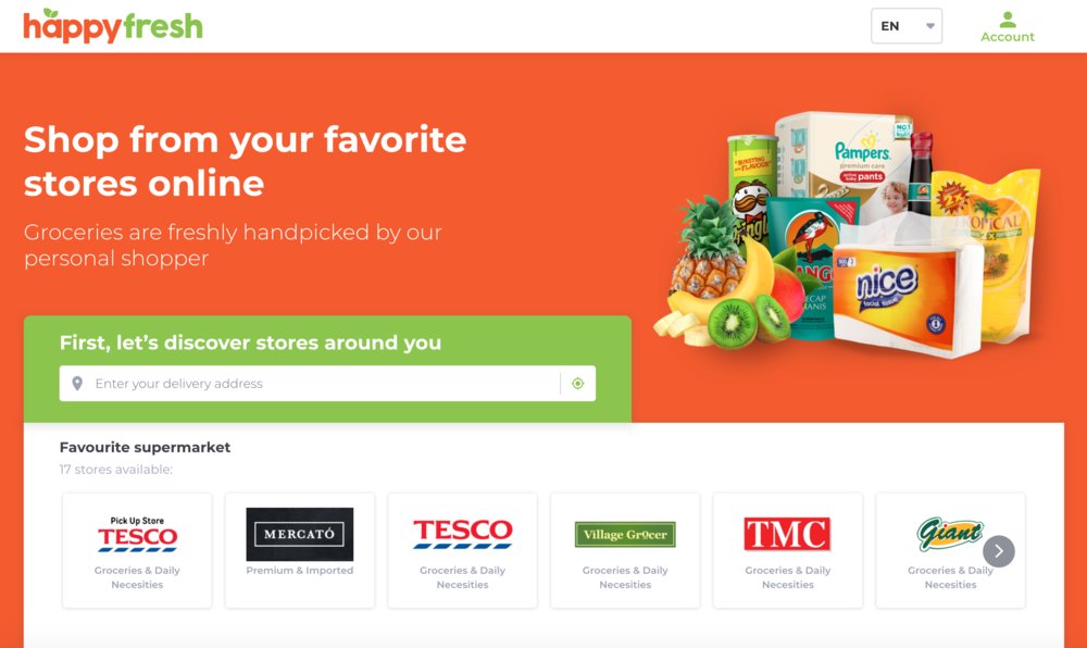 happy fresh grocery delivery malaysia