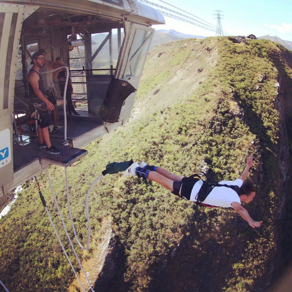 กระโดดบันจี้จั้มป์ นิวซีแลนด์