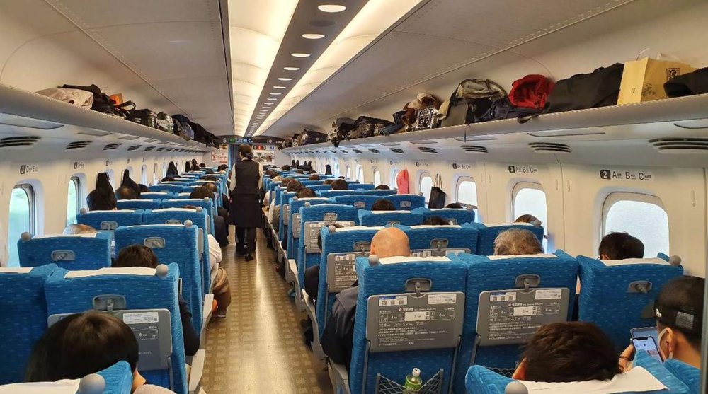 ขนาดกระเป๋า ชินคันเซ็น