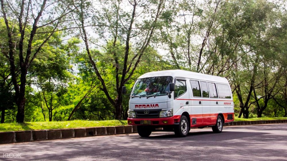 shared bus indonesia bali airport denpasar city transfer