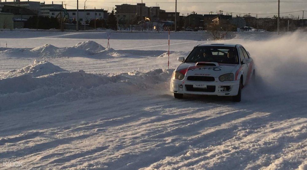 driving winter snow experience sapporo 